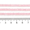 Natural Rose Quartz Beads Strands G-K376-B03-02-5