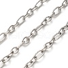 304 Stainless Steel Figaro Chains CHS-A016-19P-A-1