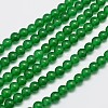 Natural & Dyed Malaysia Jade Bead Strands G-A146-6mm-A06-3