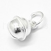 925 Sterling Silver Bell Charms STER-G013-20S-2