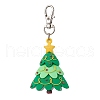 10Pcs 10 Styles Christmas Theme PVC Plastic Pendant Decorations HJEW-JM02316-4