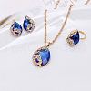 Alloy Rhinestone Jewelry Sets FS-WG6472D-03-1