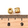 925 Sterling Silver Micro Pave Clear Cubic Zirconia Beads STER-F061-02A-G-2