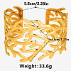 Hollow-out 304 Stainless Steel Cuff Bangles QA6075-2-4