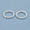 Brass Soldered Jump Rings KK-K253-15B-03S-2