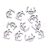 Tarnish Resistant 201 Stainless Steel Charms STAS-R105-E-2