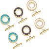 304 Stainless Steel Toggle Clasps STAS-FH0001-14-1