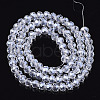 Electroplate Glass Beads Strands EGLA-A034-T8mm-A08-2