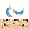 304 Stainless Steel Enamel Charms STAS-E550-59G-3