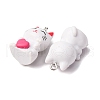 Resin Pendants FIND-Z084-04P-01-2