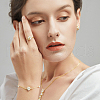 HOBBIESAY 50Pcs 2 Style Brass Crimp Beads KK-HY0002-84-5