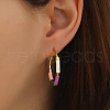 Elegant S925 Sterling Silver Hoop Earrings DH6227-5