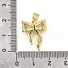 Brass Micro Pave Cubic Zirconia Pendants KK-Q066-09A-G-3