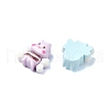 Macaron Color Opaque Resin Decoden Cabochons CRES-Q221-02G-2