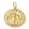 Eco-Friendly Rack Plating Brass Pendants KK-R143-22G-1