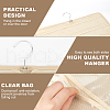 CRASPIRE 1Pc Non-Woven Fabrics Jewelry Hanging Bag AJEW-CP0007-97-5