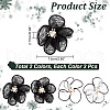 ARRICRAFT 4Pcs 2 Colors Flower Cloth Shoe Decorations FIND-AR0004-47-2