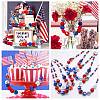 50Pcs 8 Style Acrylic Beads MACR-CJC0001-15-7