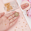 Beebeecraft Brass Crimp Beads Covers FIND-BBC0015-78B-3