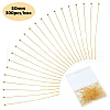 300Pcs Brass Ball Head pins KK-YW0002-27-1