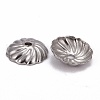 Tarnish Resistant Flower 304 Stainless Steel Bead Caps STAS-R083-13-2