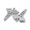 Non-Tarnish 304 Stainless Steel Pendants STAS-F249-13P-2