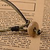 Vintage Leather Cord Pendant Necklaces NJEW-M175-23-5