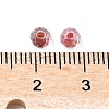 130Pcs 10G Transparent Glass Seed Beads GLAA-V001-07F-3