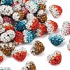 Gradient Color Polymer Clay Grade A Rhinestone Beads RB-A049-M-1