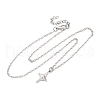 Star Alloy Pendant Necklaces NJEW-JN05214-01-2