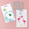 Carbon Steel Cutting Dies Stencils DIY-WH0263-0094-3