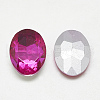 Pointed Back Glass Rhinestone Cabochons RGLA-T080-8x10mm-09-2
