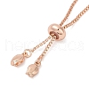 Brass Slider Bracelets Making KK-F891-17RG-03-3