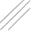 304 Stainless Steel Rope Chains CHS-L019-05P-1