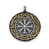 316 Surgical Stainless Steel Pendants STAS-D304-11AS-1