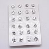 Cubic Zirconia Ear Studs STAS-E051-2E-2