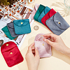 10Pcs 10 Styles Velvet Jewelry Storage Pouches TP-NB0001-57-3