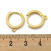 Brass Hoop Earrings EJEW-L211-012B-G-3