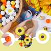 SUNNYCLUE DIY Sunflower Keychain Making Kit DIY-SC0022-42-3