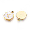 304 Stainless Steel Pendants STAS-N108-10A-G-2