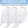 FINGERINSPIRE 3 Rolls 3 Styles Polyester Ribbon with Glitter Powder OCOR-FG0002-55-2