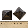 Natural Tiger Eye Orgonite Pyramid Display Decorations G-C186-07E-2