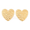 Ion Plating(IP) 304 Stainless Steel Stud Earrings for Women EJEW-L272-029G-02-1