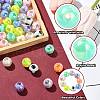 Two Tone Plating Acrylic Beads MACR-CJC0004-26-3