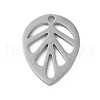 304 Stainless Steel Pendants STAS-P338-08P-1