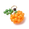 Glass Seed Beaded Pendants PALLOY-MZ00482-3