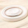 304 Stainless Steel Plain Bangles for Women BJEW-V004-02A-RG-2