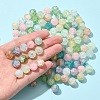 140Pcs 7 Styles Baking Painted Crackle Glass Bead Strands DGLA-YW0001-25-5