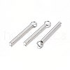 Tarnish Resistant 201 Stainless Steel Pendants STAS-F174-04P-2