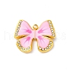 304 Stainless Steel Enamel Pendants STAS-S163-02A-G-1